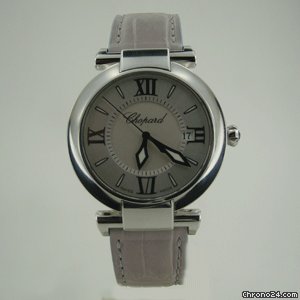 Chopard NEW MODEL iMPERiALE STEEL & LEATHER