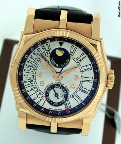replica Roger Dubuis Sympathie Bi-Retro Perpetual Calendar Pre-owned WATCHES 1 