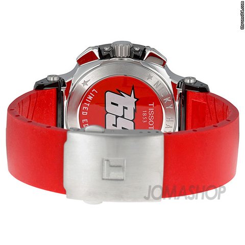 replica Tissot Nicky Hayden Limited Edition Black and Red Dial Mens Watch T0484172705102 WATCHES 1 