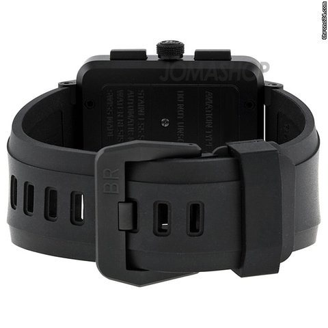 replica Bell & Ross Carbon Chronograph Black Dial Stainless Steel Mens Watch BR0194-BL-CA WATCHES 1 