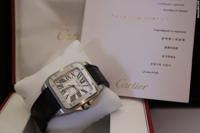 Cartier SANTOS 100 XL FULL SET