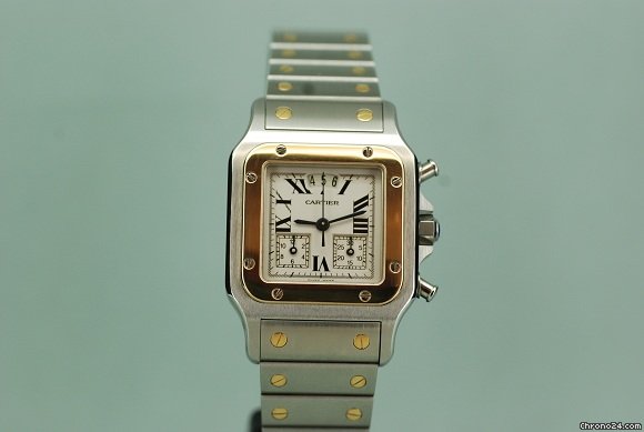 Cartier Santos Galbee ( &euro; 2.850,- ex. V.A.T. )
