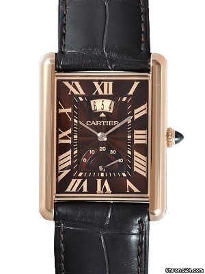 Cartier Tank Louis Brown Dial Automatic Ladies Watch W1560002
