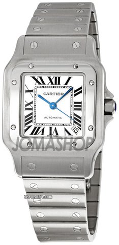 Cartier Santos Galbee XL Steel Mens Watch W20098D6