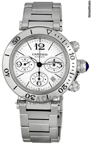 Cartier Pasha Seatimer Mens Watch W31089M7