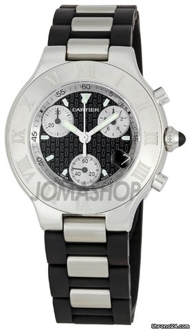 Cartier Must 21 Chronoscaph Mens Watch W10125U2