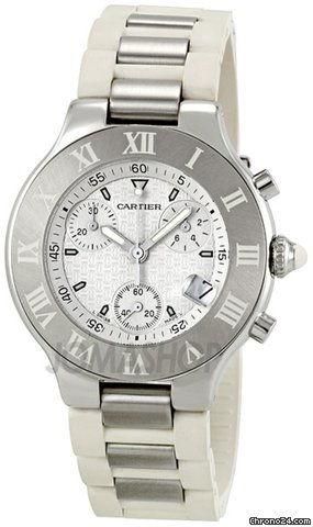 Cartier Must 21 Chronoscaph Unisex Watch W10184U2