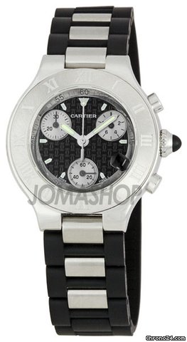 Cartier 21 Chronoscaph Ladies Watch W10198U2