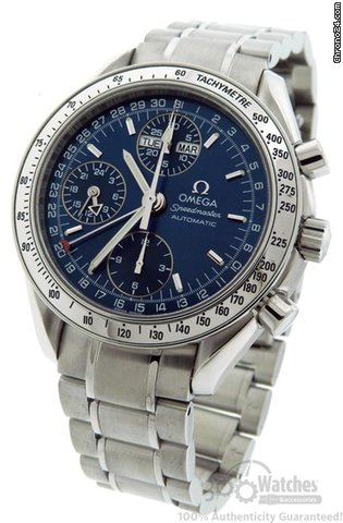 Omega Speedmaster Automatic Chronograph Triple Calendar 37mm Watch