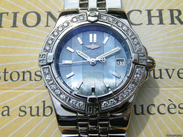 replica Breitling Starliner MOP mit Brillantl��nette blaues ZB blue d WATCHES 1 