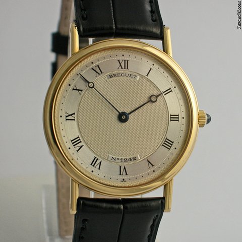Breguet classic flat watch