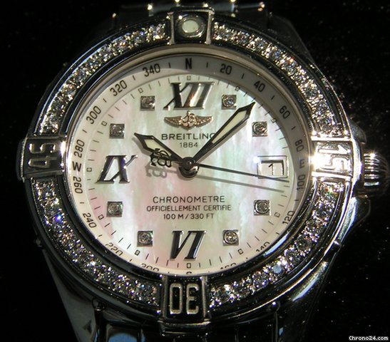 replica Breitling B-CLASS Stahl/Stahl Perlmutt Ziffernblatt MOP WATCHES 1 