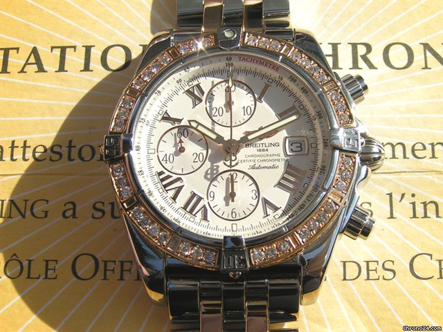 replica Breitling Chronomat Evolution weisses ZB Brillantl��nette WATCHES 1 