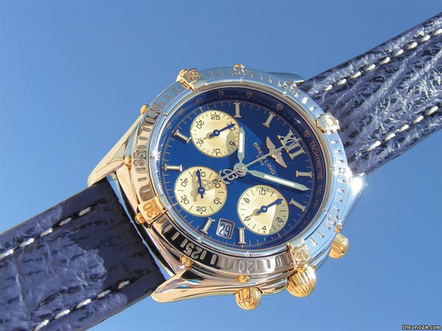 replica Breitling Chrono Jetstream in blaues Zifferblatt blue dial WATCHES 1 
