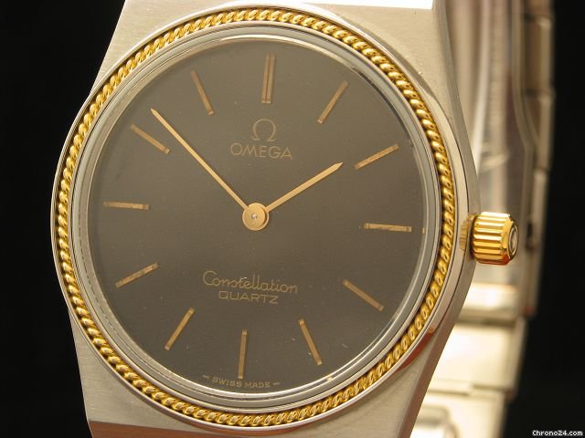replica Omega Constellation 18kt Gold/ Edelstahl Herrenuhr WATCHES 1 