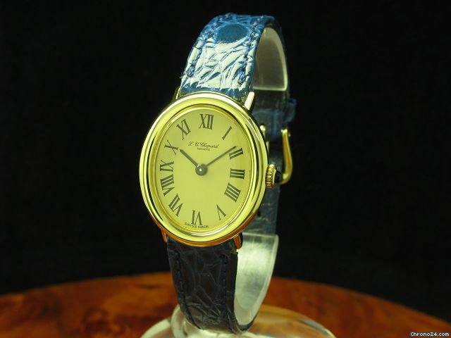 Chopard 18kt. Gold Damenuhr, Orig. Zifferblatt Von 1970