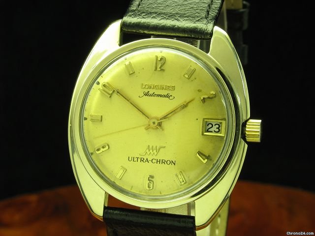 replica Longines Ultra Chron 10kt Gold Mantel Automatic Herrenuhr WATCHES 1 