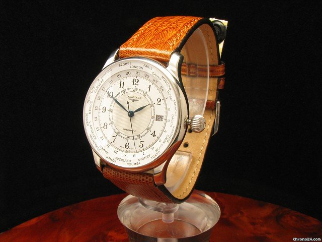 Longines Worldtimer Stahl Automatic Limitierte Auflage