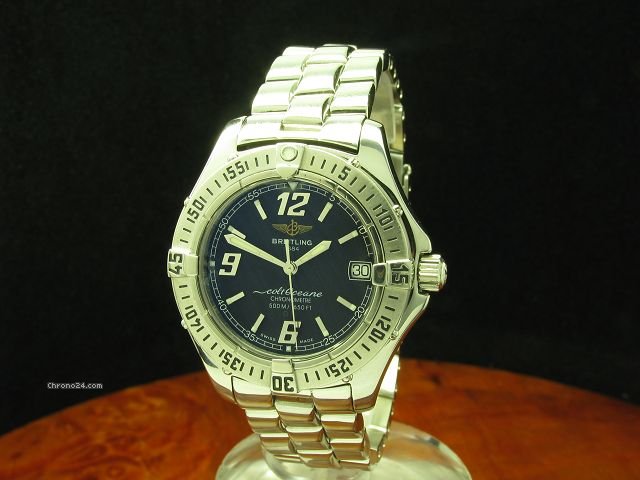 Breitling Colt Oceane Edelstahl Chronometer Damenuhr Ref. A57350