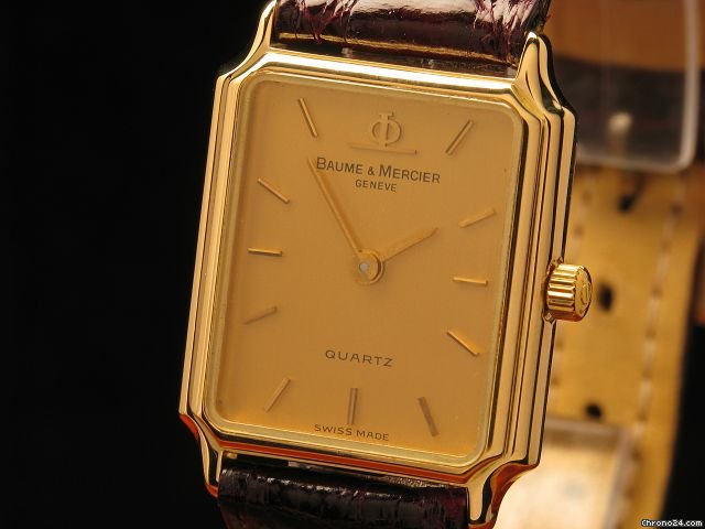 replica Baume & Mercier Elegante  &  18kt 750 Gold Damenuhr WATCHES 1 