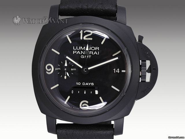 Panerai PAM 335 M Luminor 1950 10 Days GMT Ceramica - 44mm Black Ceramic Case - NOW AVAILABLE AT AN UNMATCHED PRICE