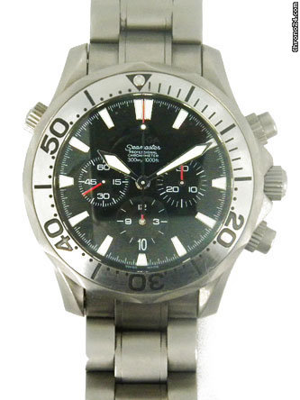 Omega titanium Seamaster 300 M Chronograph Diver