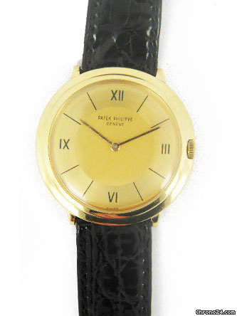 Patek Philippe 18k yellow gold vintage Calatrava