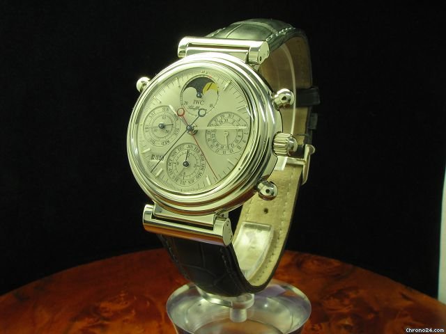 IWC Da Vinci Ewiger Kalender Rattrapante Platin