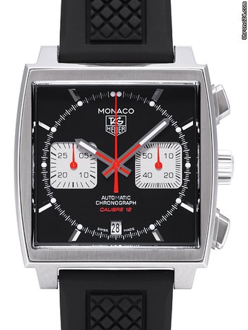 TAG Heuer MONACO CALIBRE 12 AUTOMATIC CHRONOGRAPH 39 MM CAW2114.FT6021
