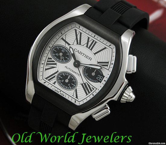 Cartier STAINLESS STEEL ROADSTER CHRONOGRAPH