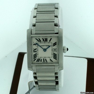 Cartier Tank Francaise Mid-Size W51011Q3 Pre-owned