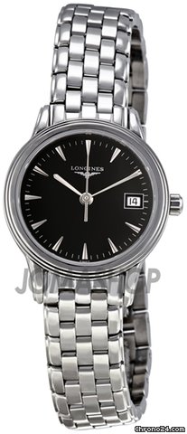 Longines Flagship Black Dial Ladies Watch L42164526