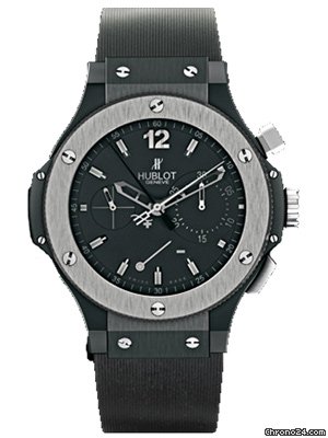 Hublot Ice Bang Black Dial Chronograph Mens Watch 309.CK.1140.RX