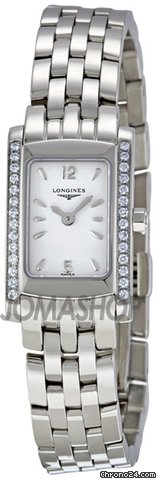 Longines DolceVita Diamond Steel Ladies Watch 51580166