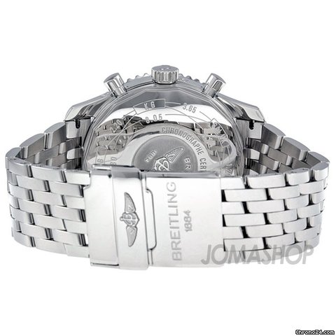 replica Breitling Navitimer 1461 Chrono Black Dial Steel Mens Watch A1937012-BA57SS WATCHES 1 