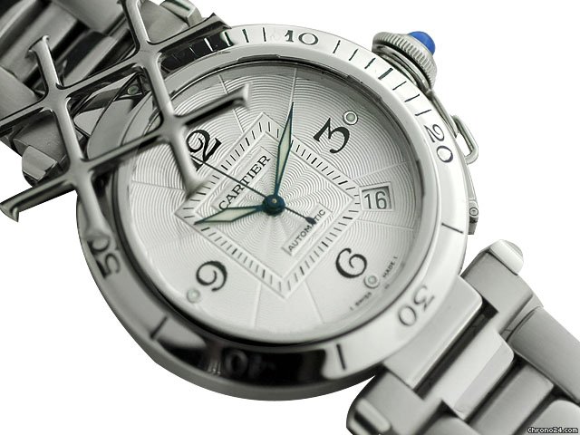 replica Cartier Pasha Griglia 38 mm WATCHES 1 