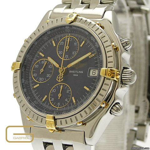 Breitling Chronomat Stahl-Goldreiter