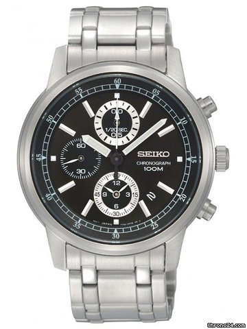 Seiko SNDC27P1 Herrenuhr Chronograph