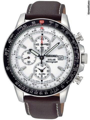 Seiko SSC013P1 Herrenuhr Solar Chronograph