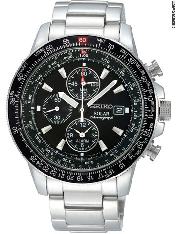 Seiko SSC009P1 Herrenuhr Solar Chronograph