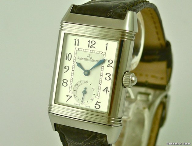 Jaeger-LeCoultre Reverso Classique Duetto, Stainless Steel, Manual
