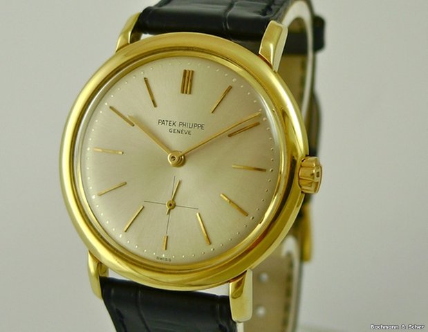 Patek Philippe Vintage Calatrava Automatic, Ref. 3440, 18k Yellow Gold
