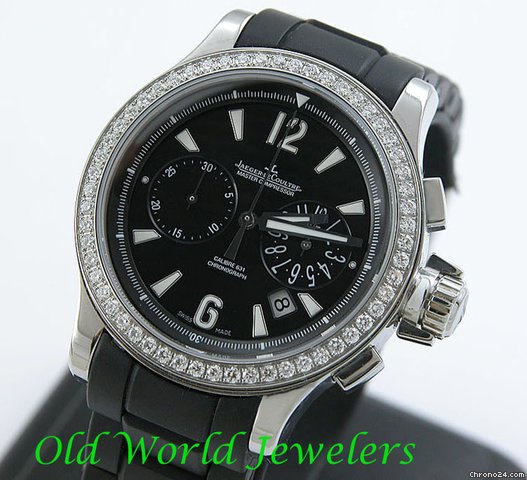 Jaeger-LeCoultre STEEL DIAMOND MASTER COMPRESSOR CHRONOGRAPH