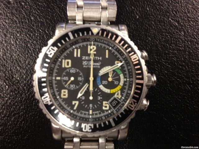 Zenith Rainbow Flyback 405 Primero Chronograph 02.0480.405 Full Set