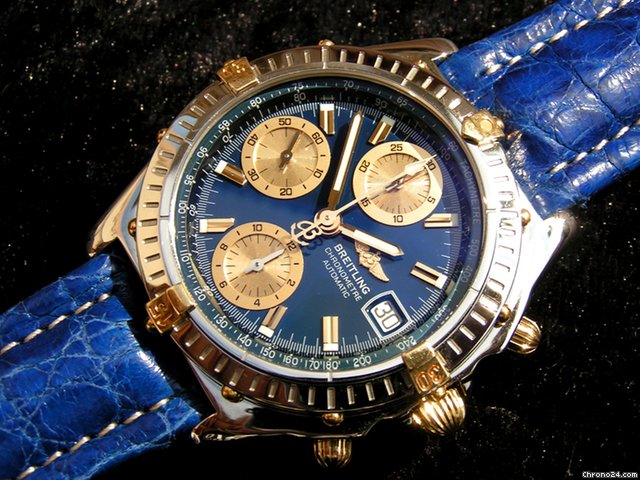 Breitling Chronomat Chronometre GT blaues ZB