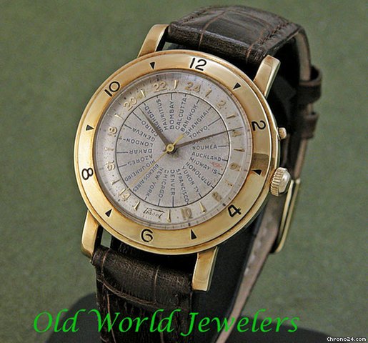 Tissot 14K VINTAGE WORLD TIME