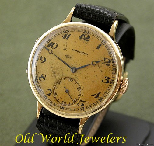 Longines 14K OFFICERS VINTAGE