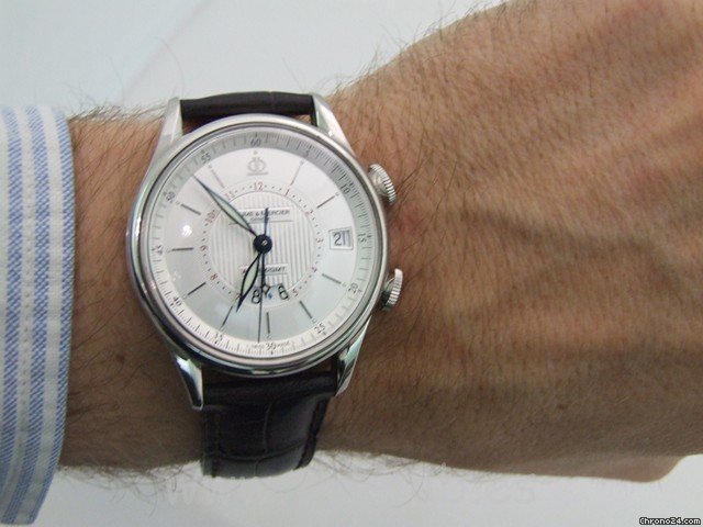 replica Baume & Mercier Classima Executives Alarm & GMT WATCHES 1 
