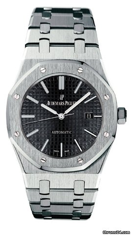 Audemars Piguet ROYAL OAK 41mm - STEEL - BLACK DIAL
