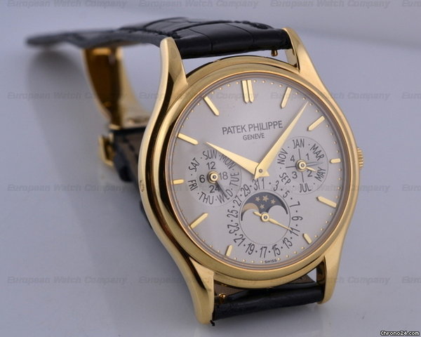 replica Patek Philippe Perpetual Calendar 18K Yellow Gold 37.2MM WATCHES 1 